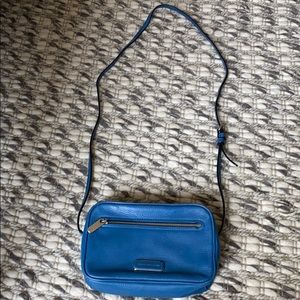 Marc by Marc Jacobs Blue Leather Crossbody